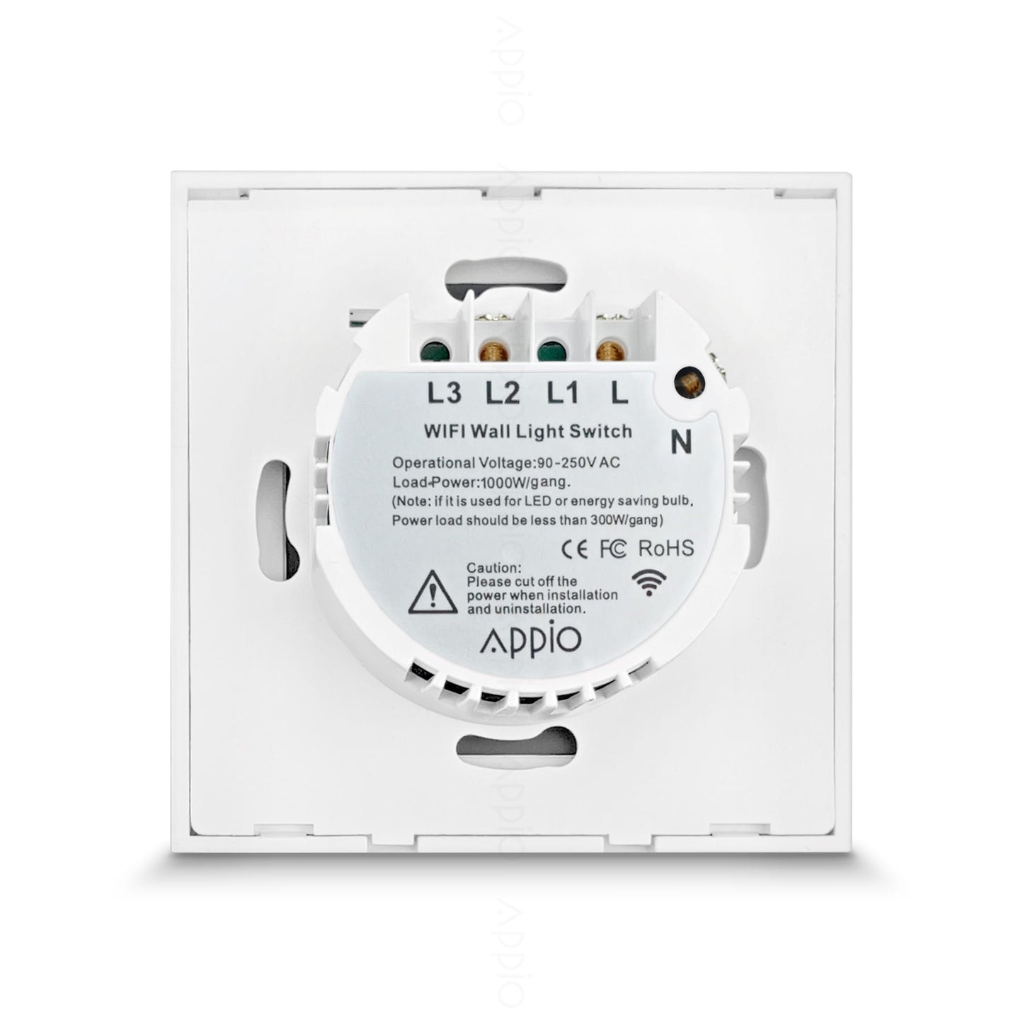 Inteligentny Dotykowy Włącznik Ścienny WiFi (biały)