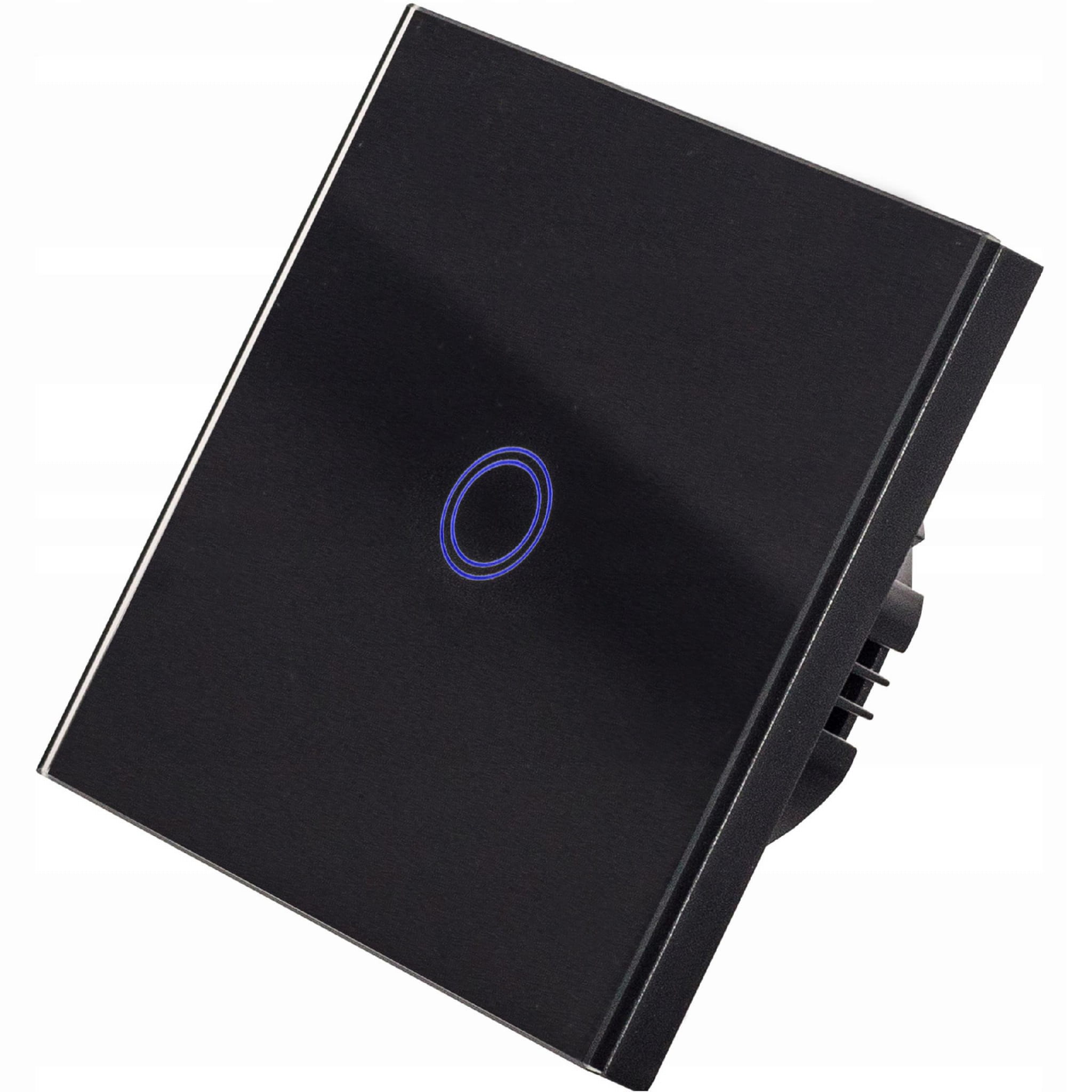 Inteligentny Dotykowy Włącznik Ścienny WiFi (czarny)